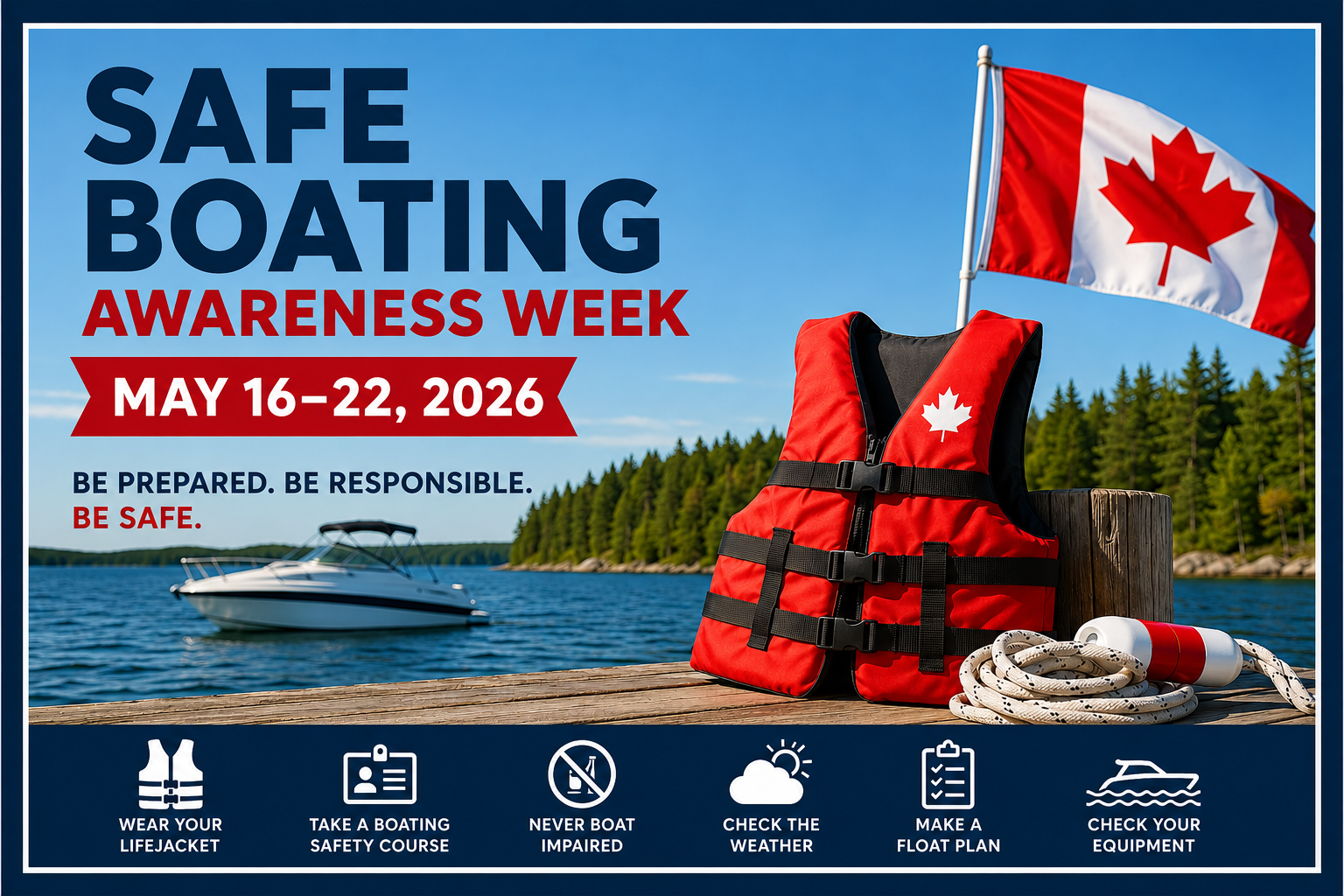 Safe Boating Awareness Week: May 16–22, 2026